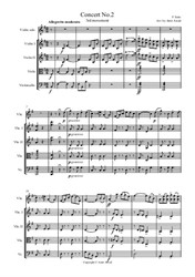 Seitz 3rd Movement from Pupil Student Violin Concerto No.2. Arranged for Violin and Strings (score and parts)